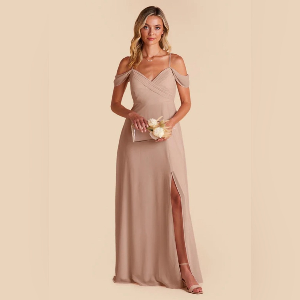 Birdy Grey Spence Convertible Bridesmaid Dress in Taupe